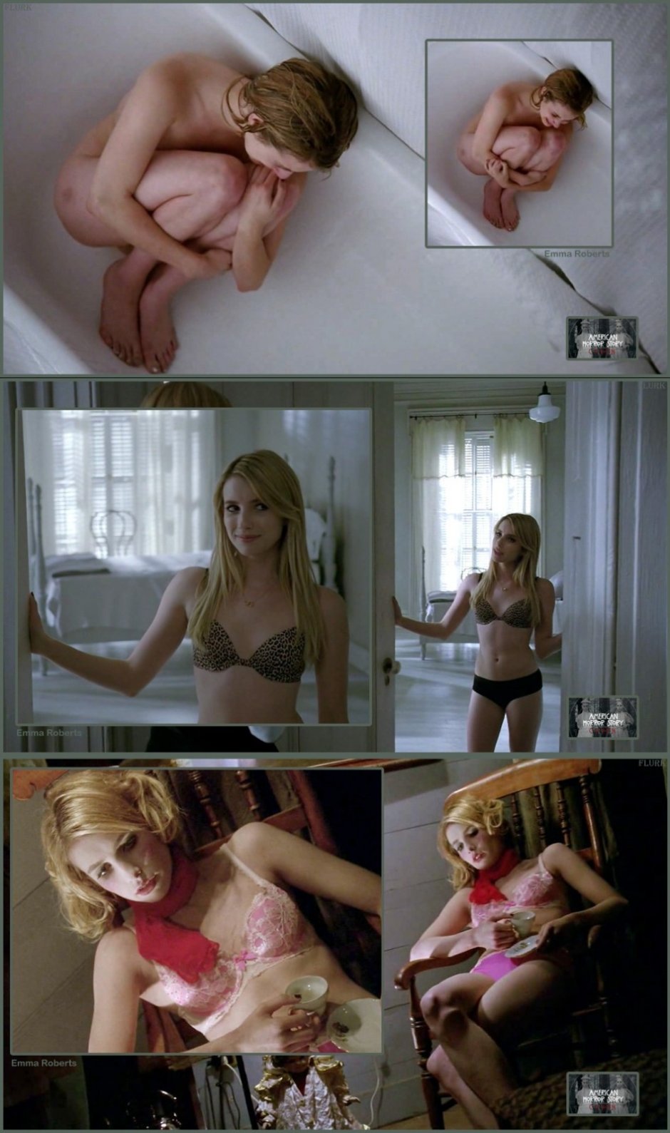 Emma Roberts Topless