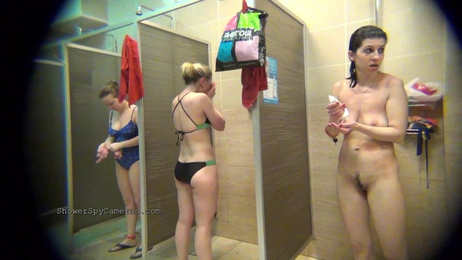 Embarrassed Naked Girl In Locker Room Private