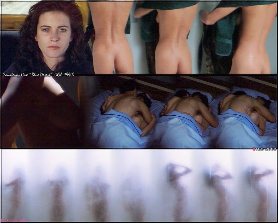 Courtney Cox naked in films