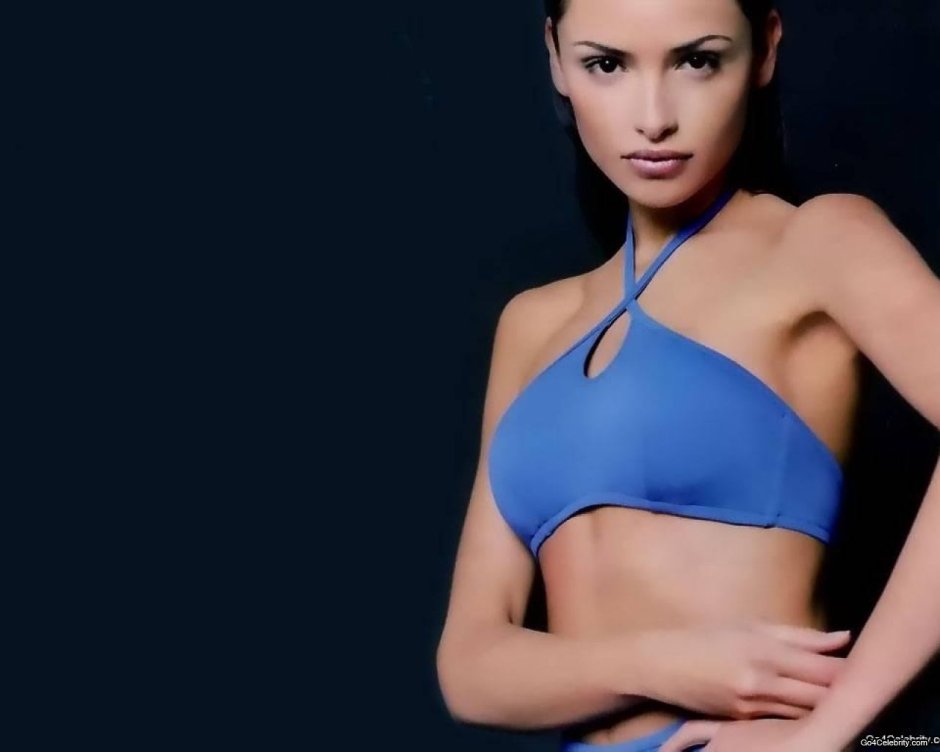 Spanish model Almuden Fernandez