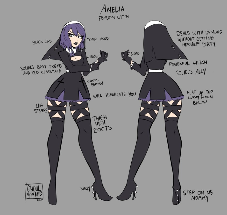 Femdom game Under the Witch