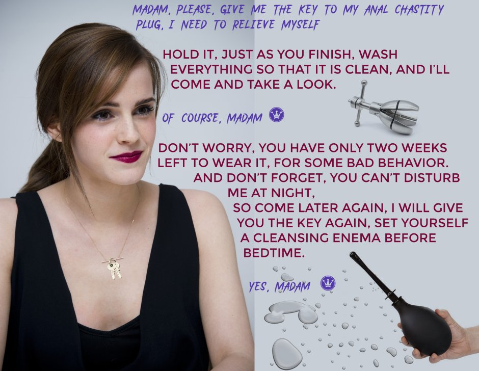 Emma Watson Femdom Captions