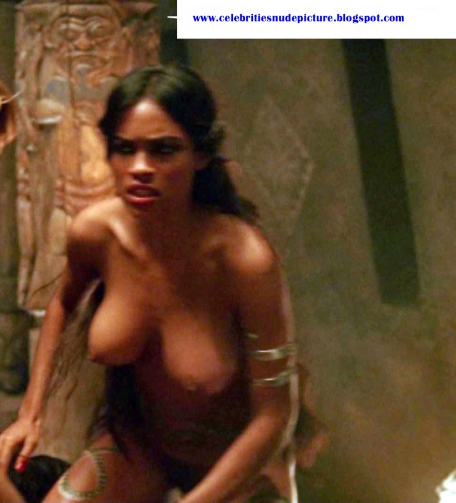 Rosario Dawson naked in the cinema
