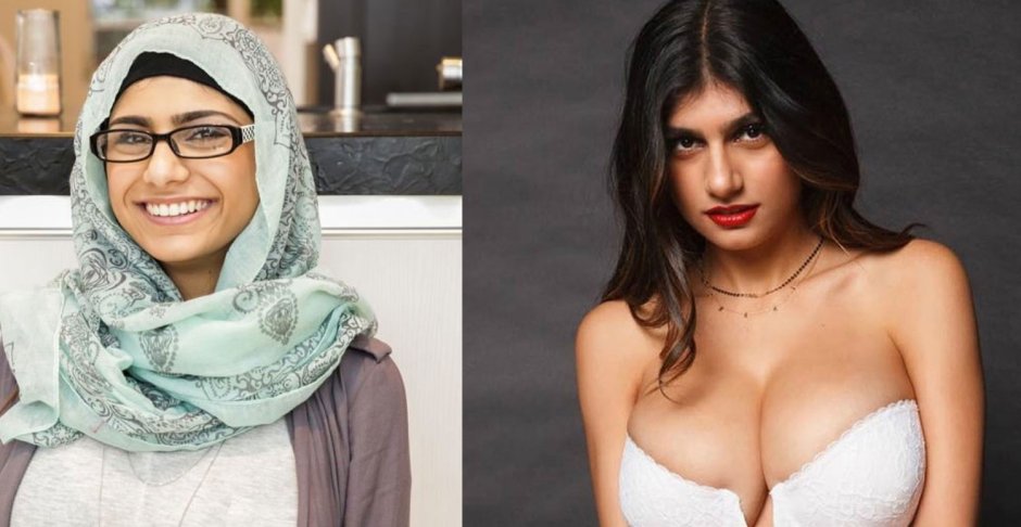 Natural breasts mia khalifa
