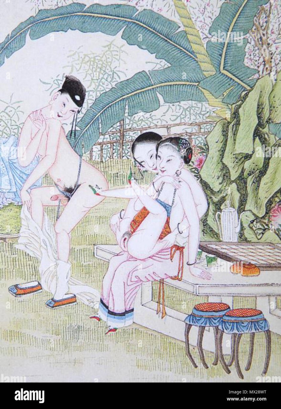 Naked Chinese women