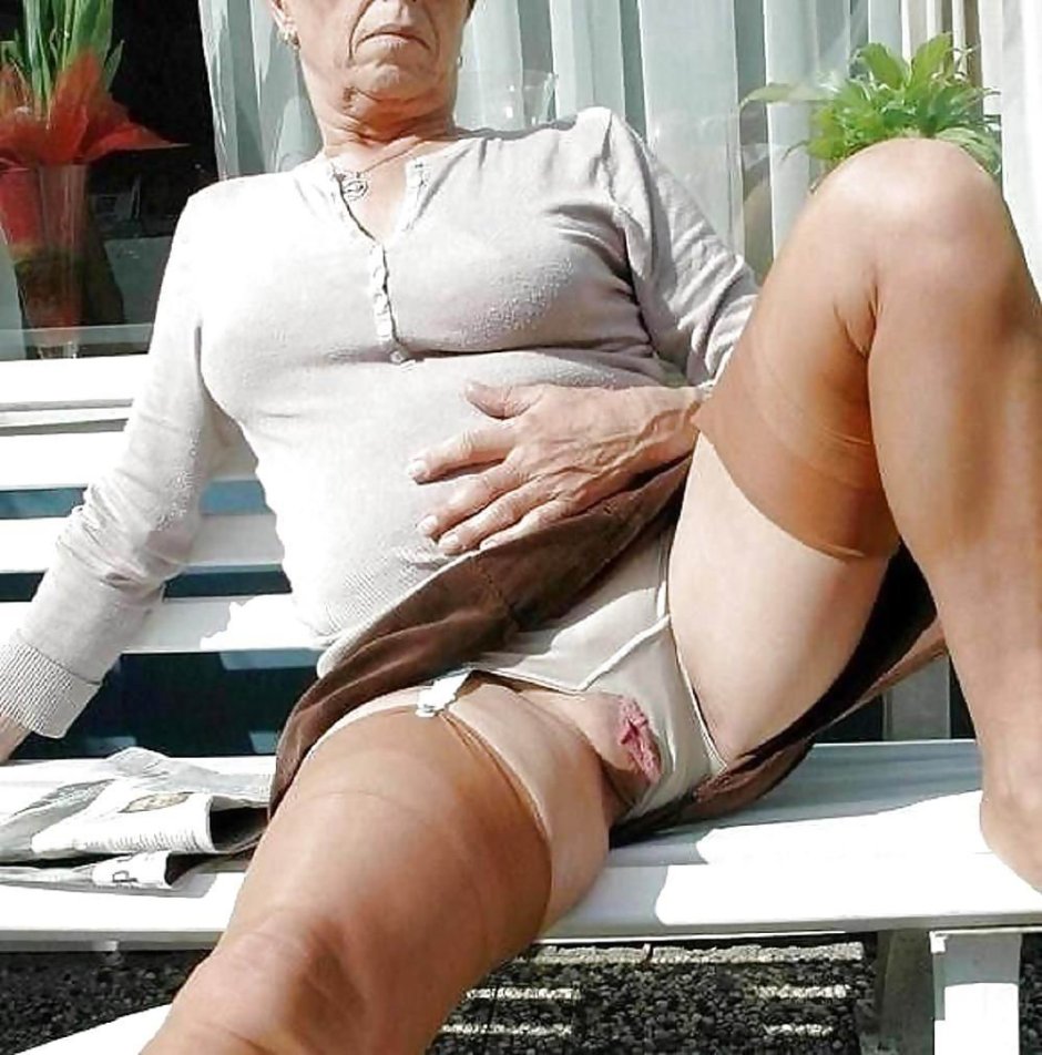 Old women without panties