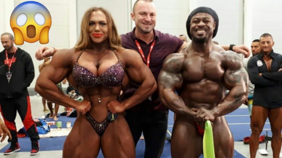 Muscular woman ASS