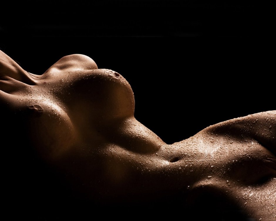 Beautiful naked body of a woman