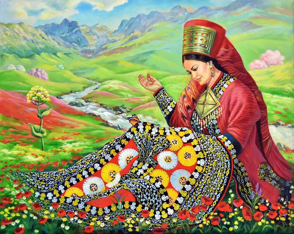 National artist Turkman Picture