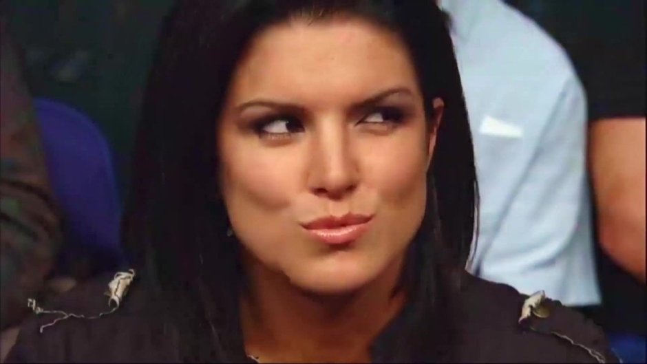 Gina Karano smiles