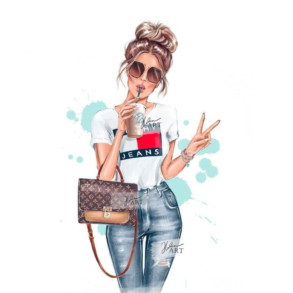 Fashionable drawings