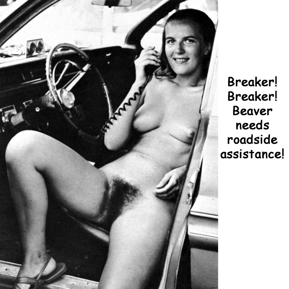 Retro cars and naked women