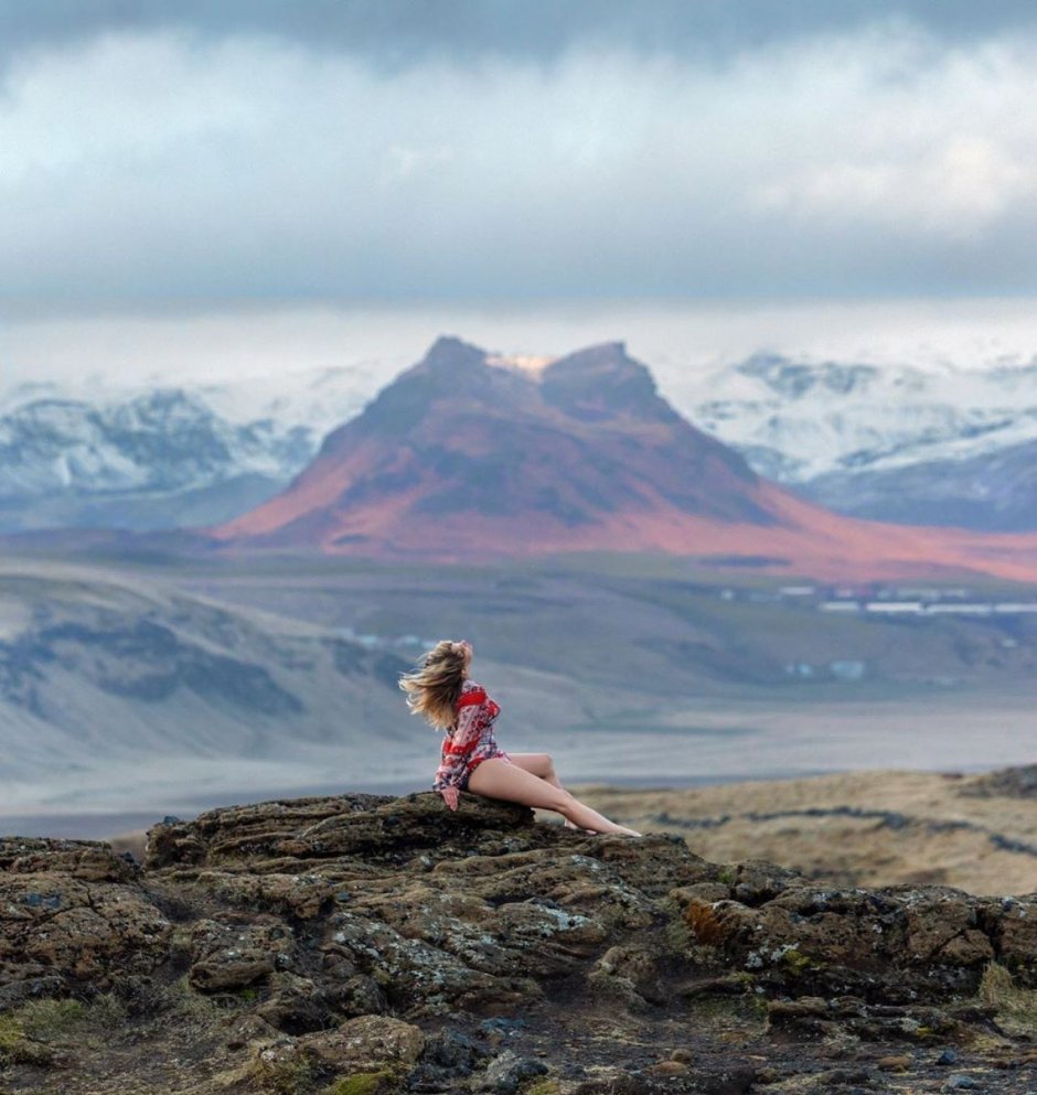 Sarah Jin Anderwood in Iceland