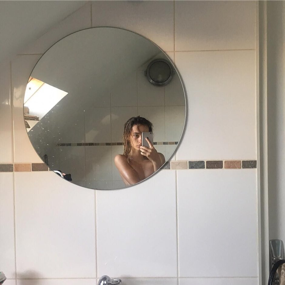Mirror in the shower