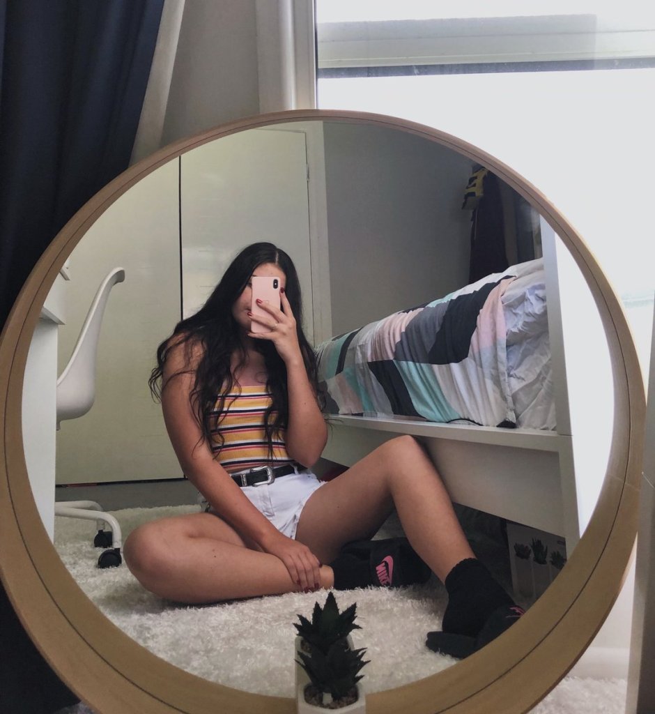 Selfie in the apartment