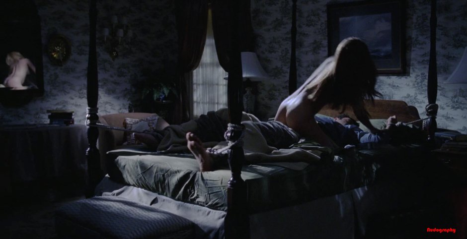 Naked Aila Fisher in the film uninvited guests