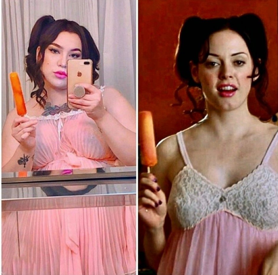 Holly Mary Combs and Rose McGowan