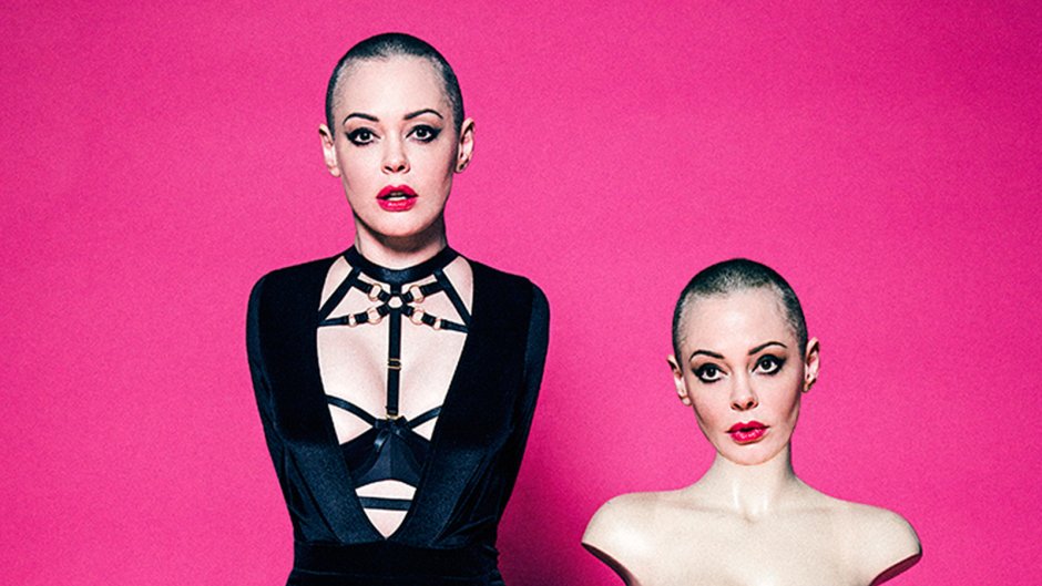 Rose McGowan Rose McGowan with Marilyn Manson
