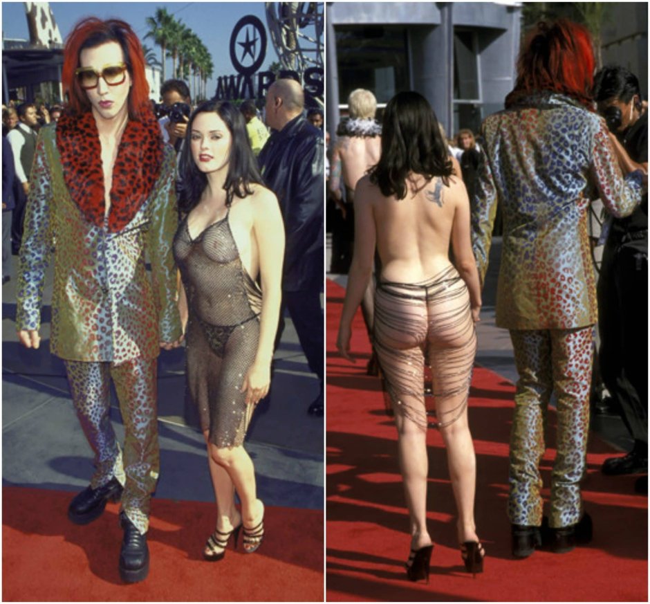Rose McGowan VMA 1998