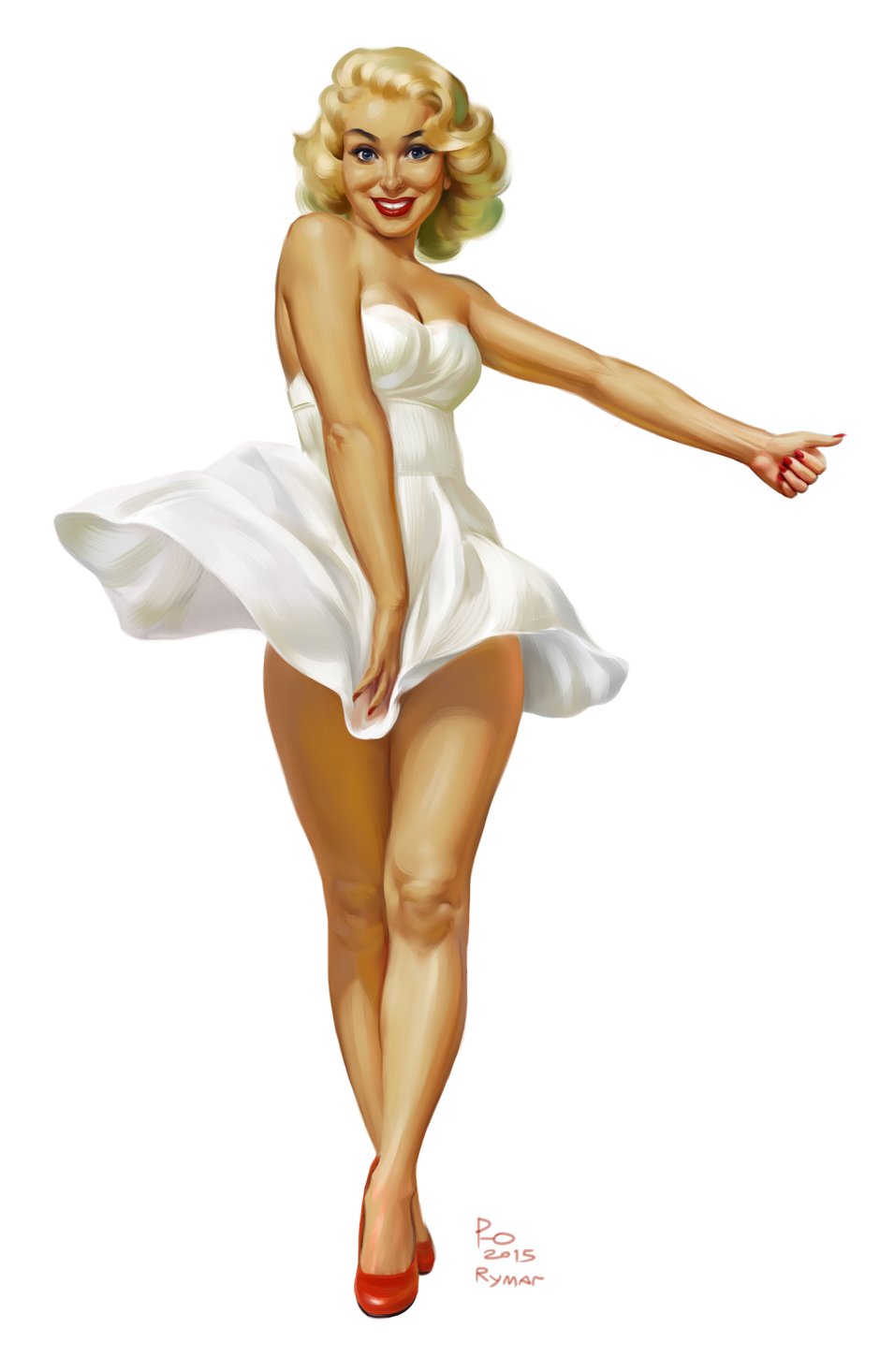 Girl drawing
