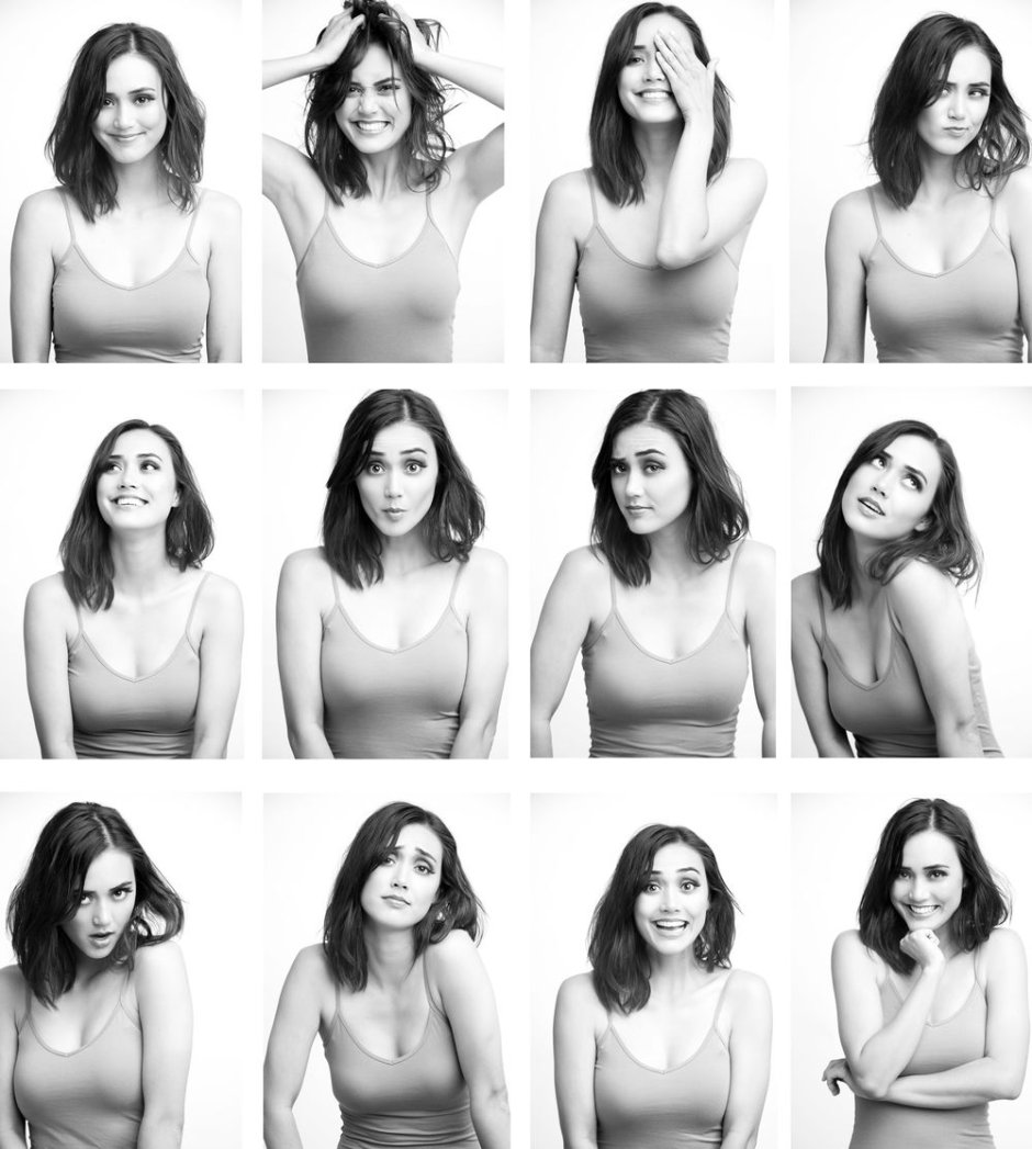 Standard male poses