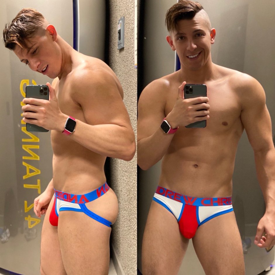 Boys in shorts Andrew Christian