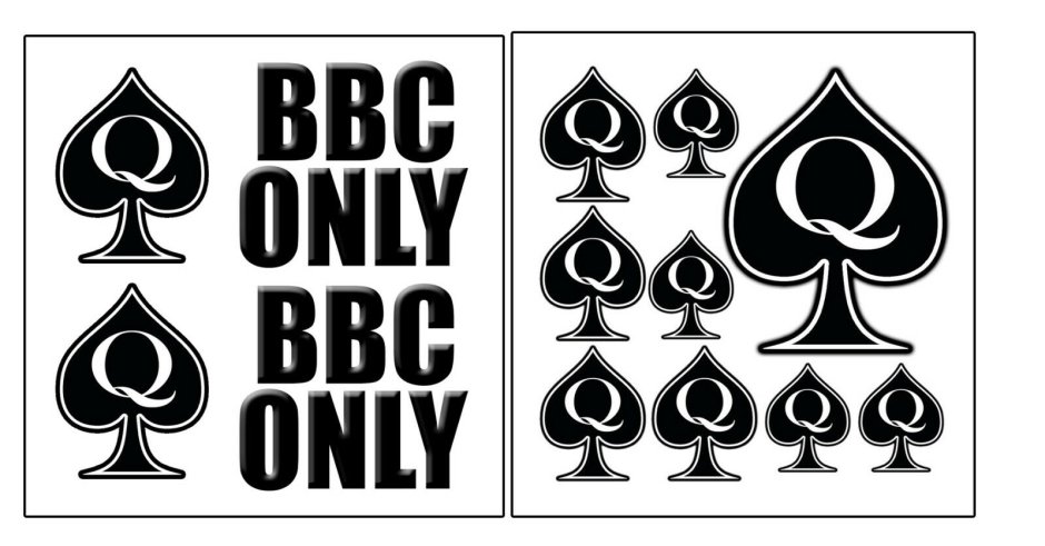 Temporal tattoo Queen of Spades