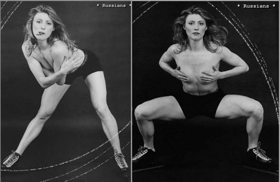 Svetlana Zhurova in youth