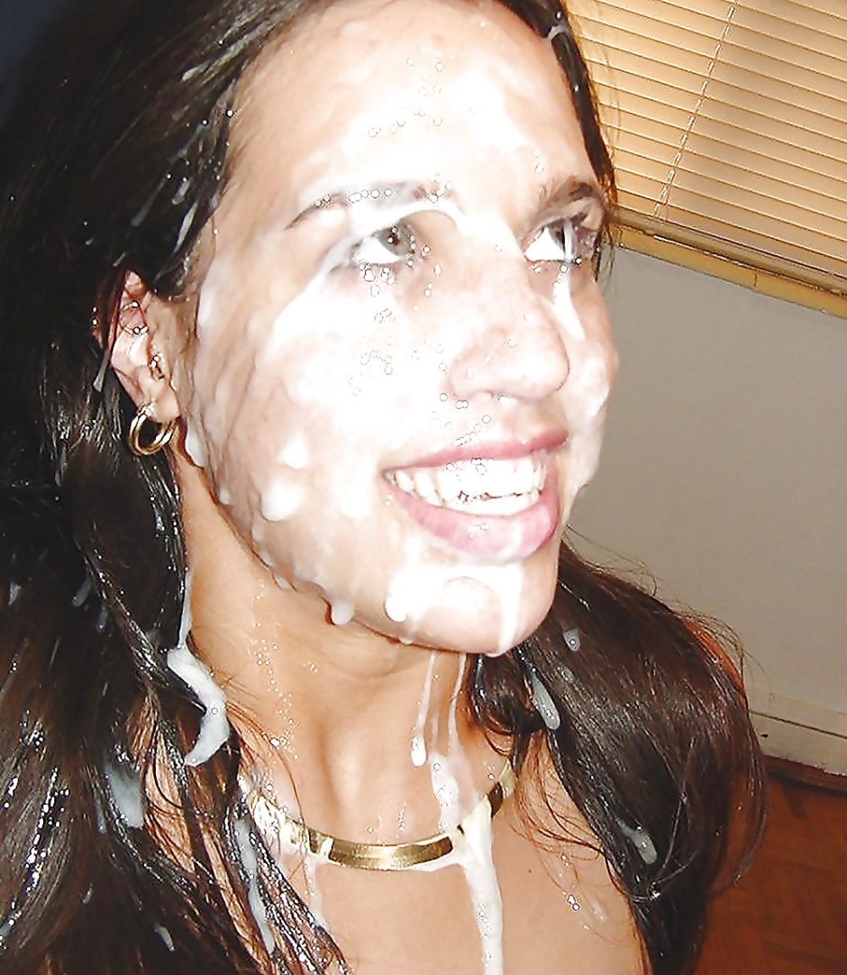 The girl's face after Cumshot