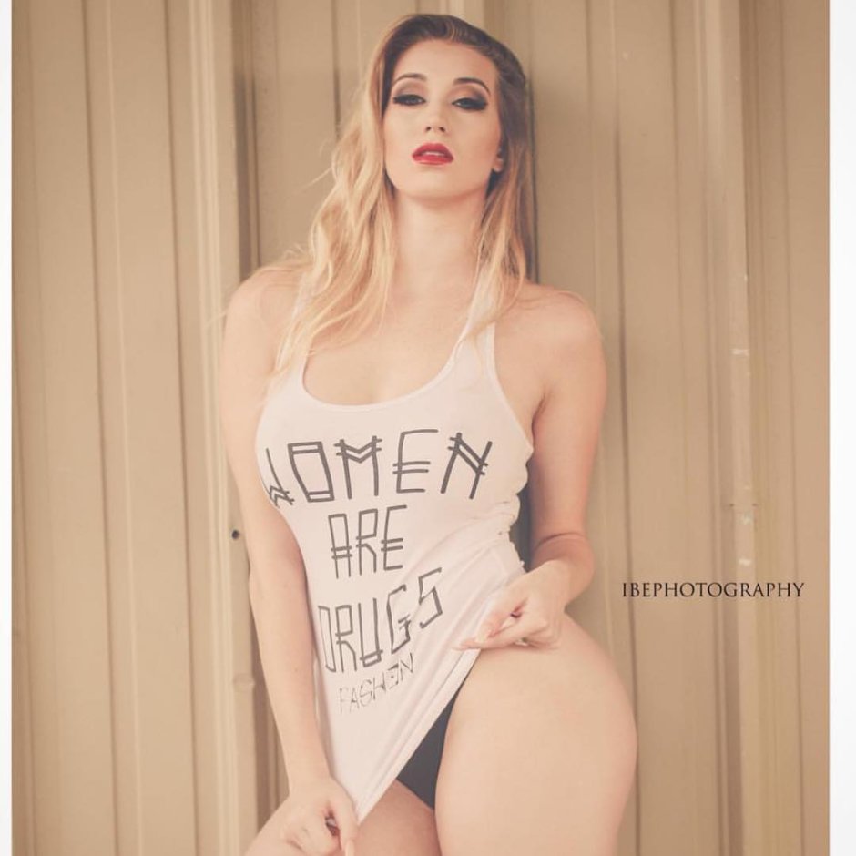 Amber hahn in a dress