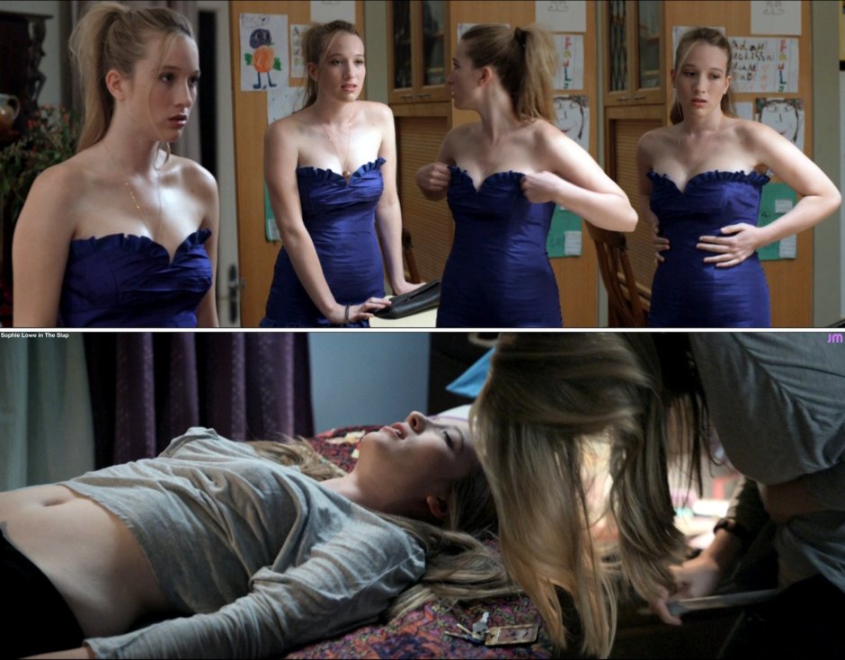 Sophie Lowe in a swimsuit