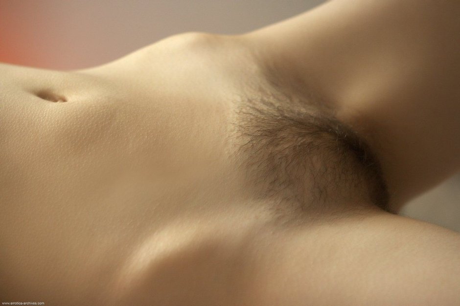 Woman nude artistic pubis