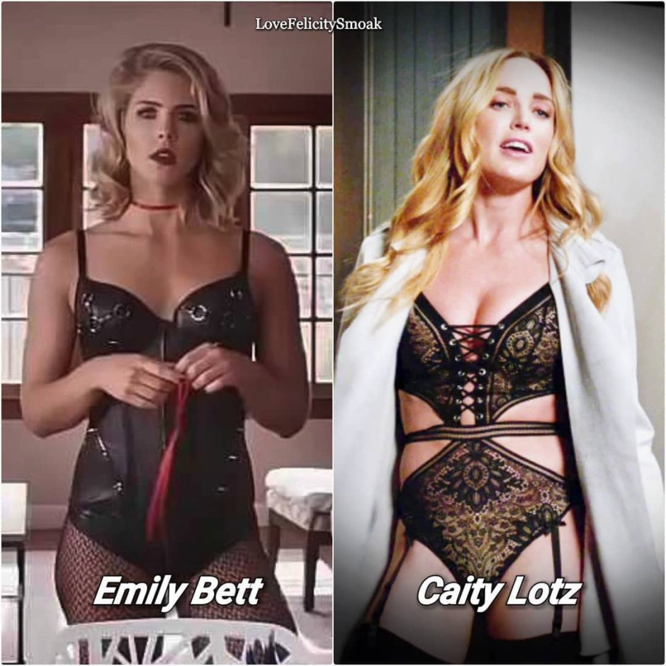 Emily Bett Ricards in Nizhny