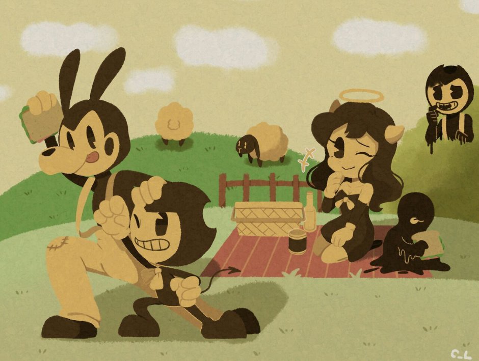 Bendy and Projectionist SHIP