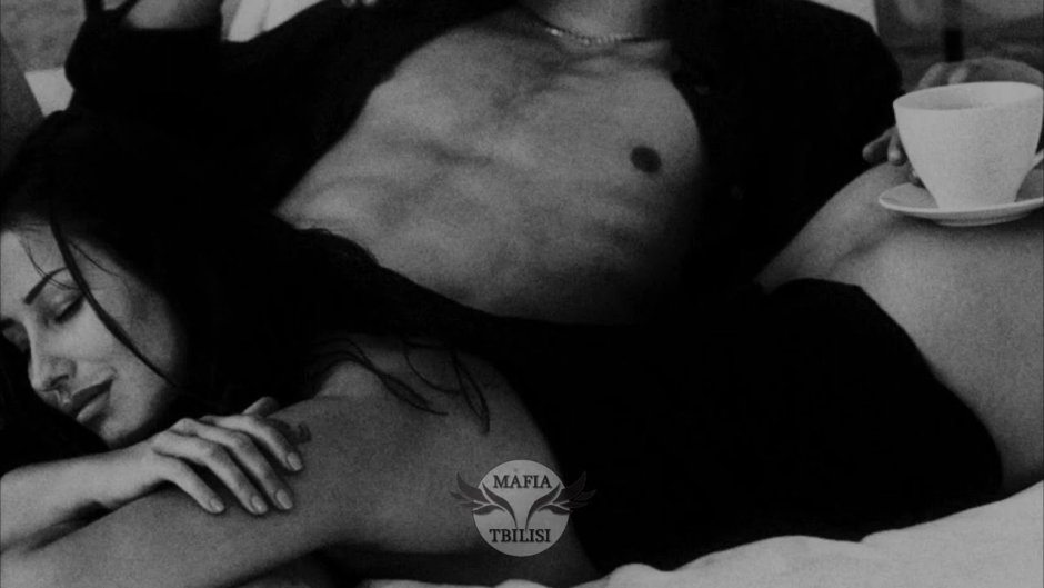 Morning in bed with a man