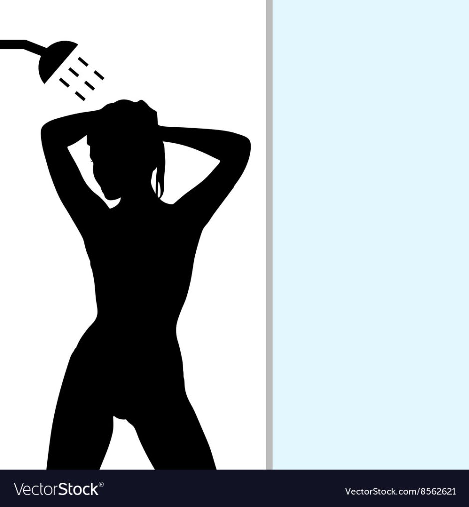 The silhouette of a woman in the soul