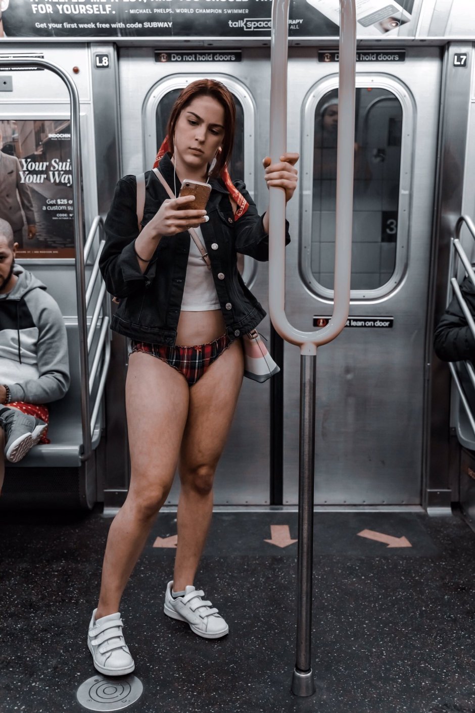 No Pants Subway Ride