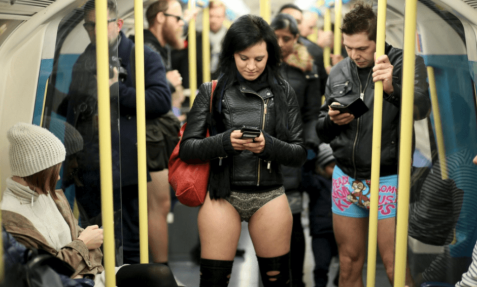 A man without pants