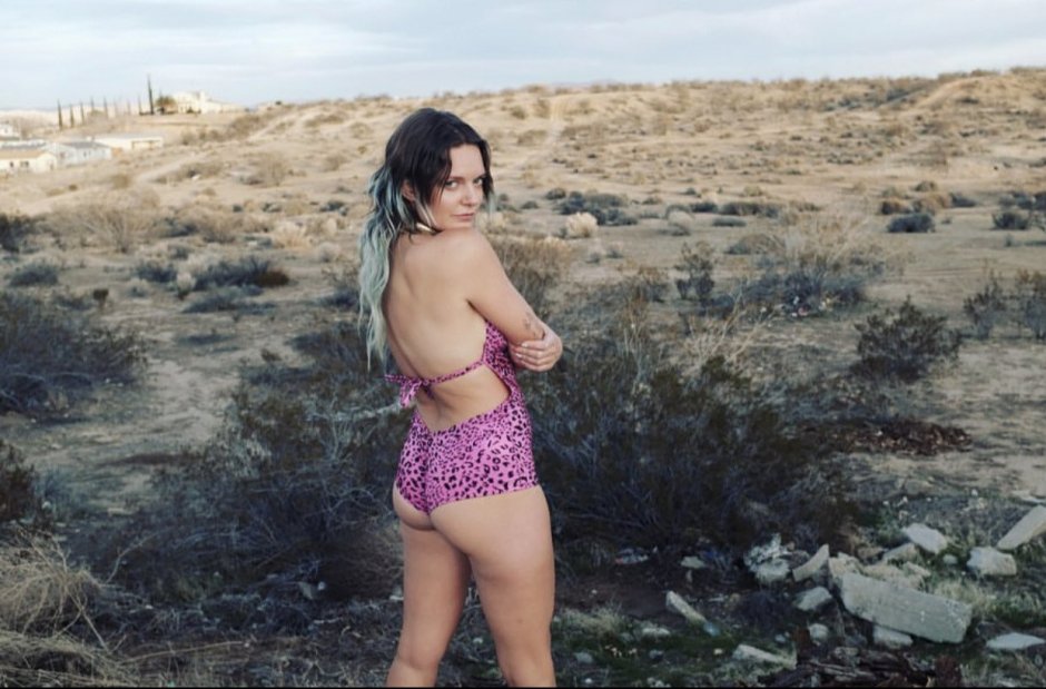 Billy Ailish in swimsuits