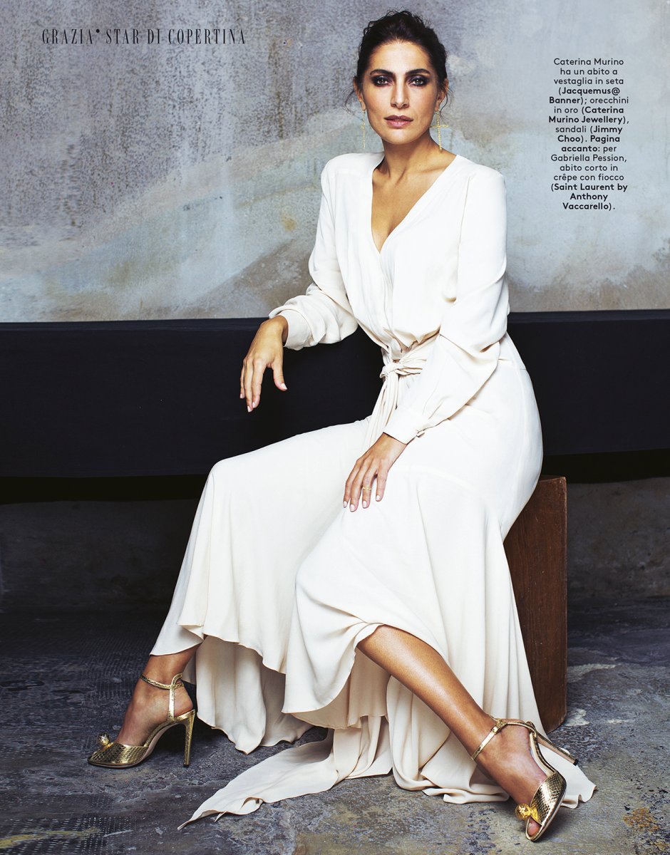 Caterina Balivo sat down