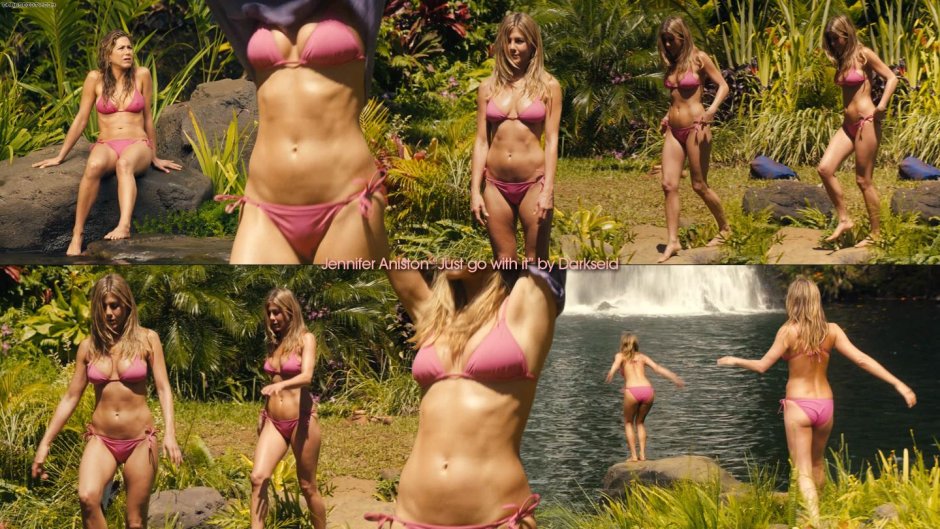 Jennifer Aniston in a swimsuit