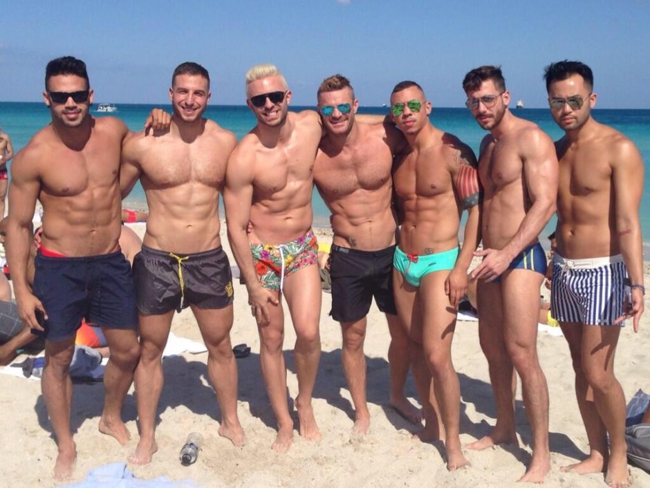 Many beautiful men