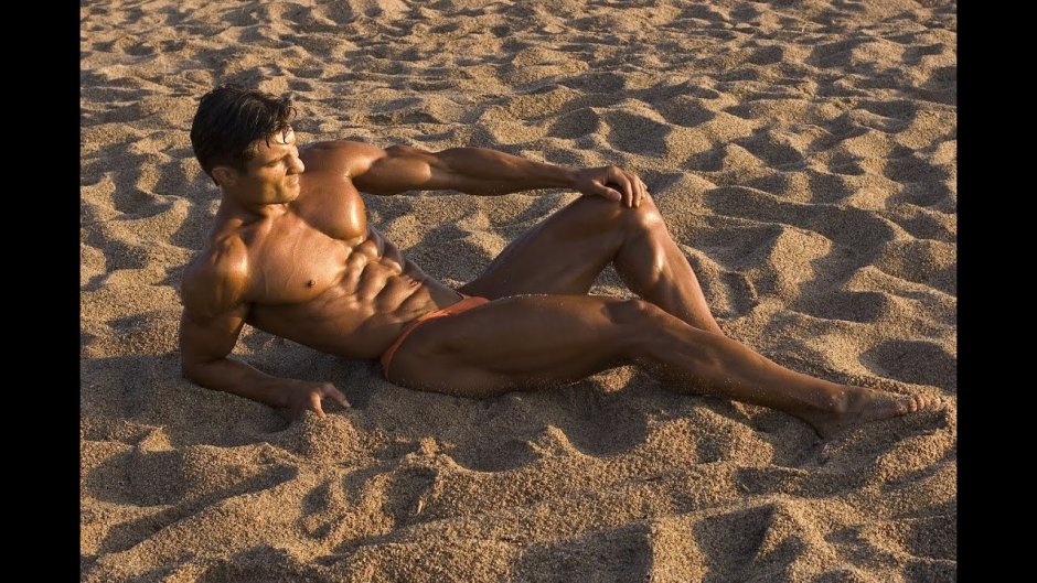 The beach is wild
