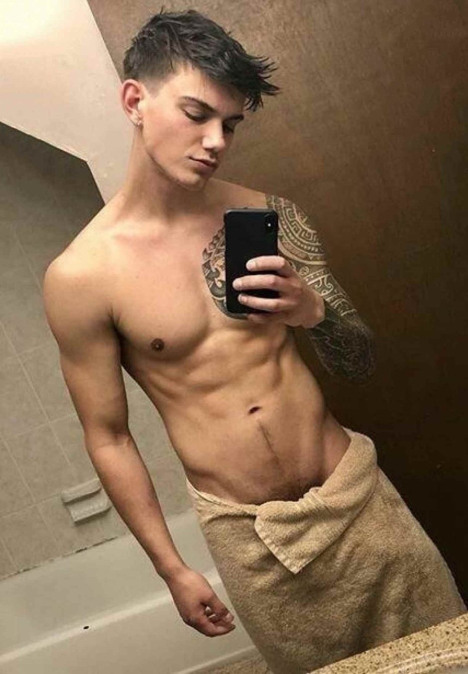 Selfie towel