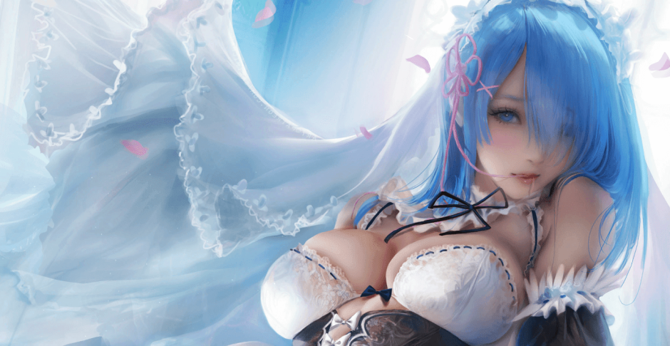 RAM REM in swimsuits