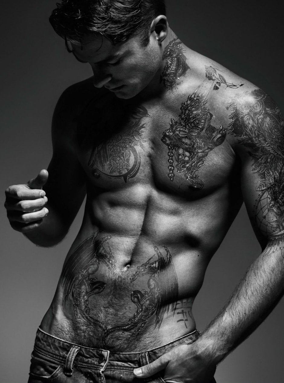 Brutal male body