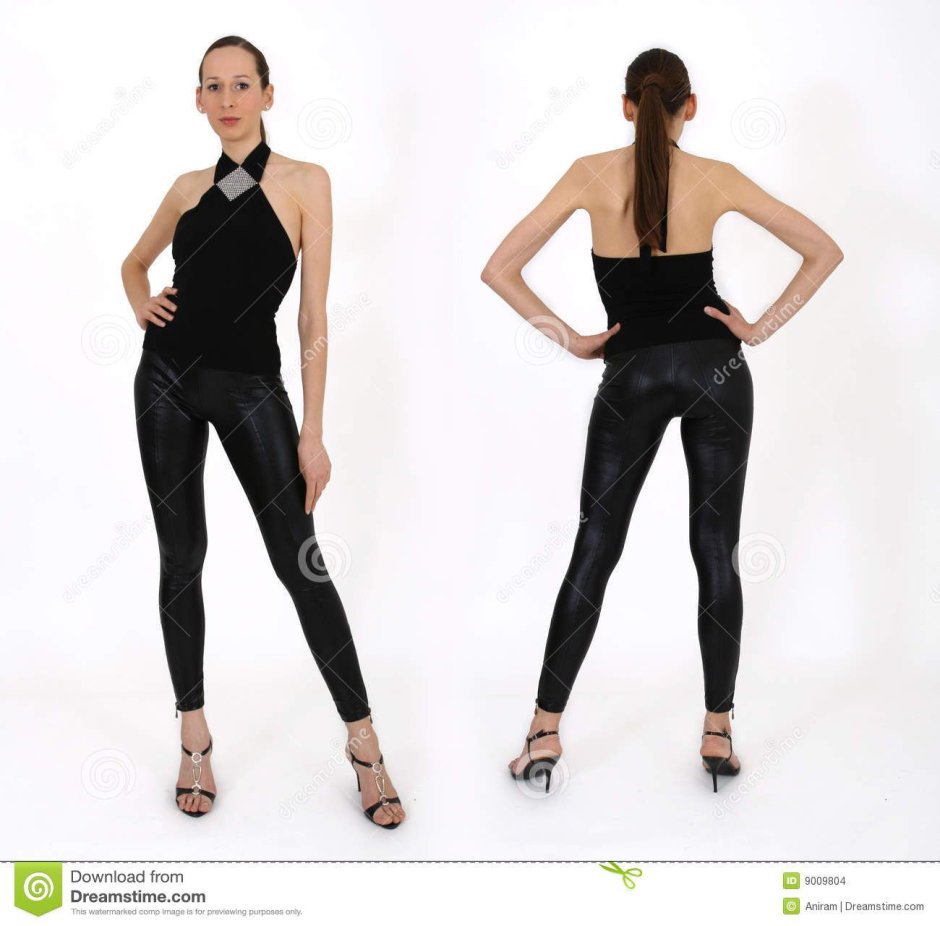 Girl Standing Straight