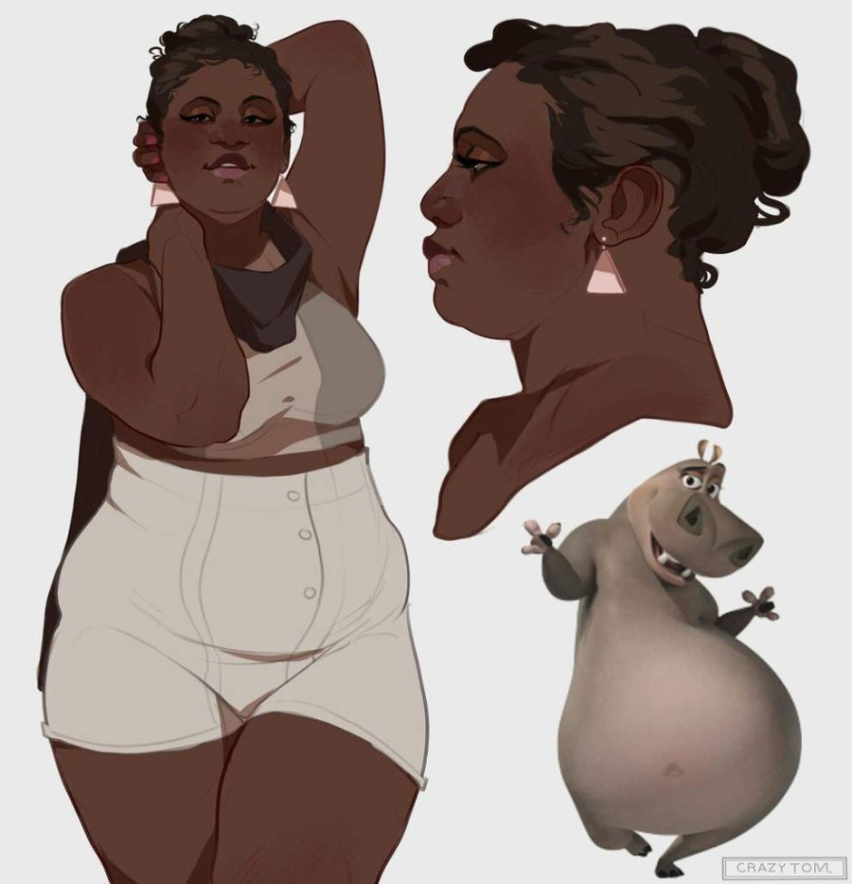 Furry get fat