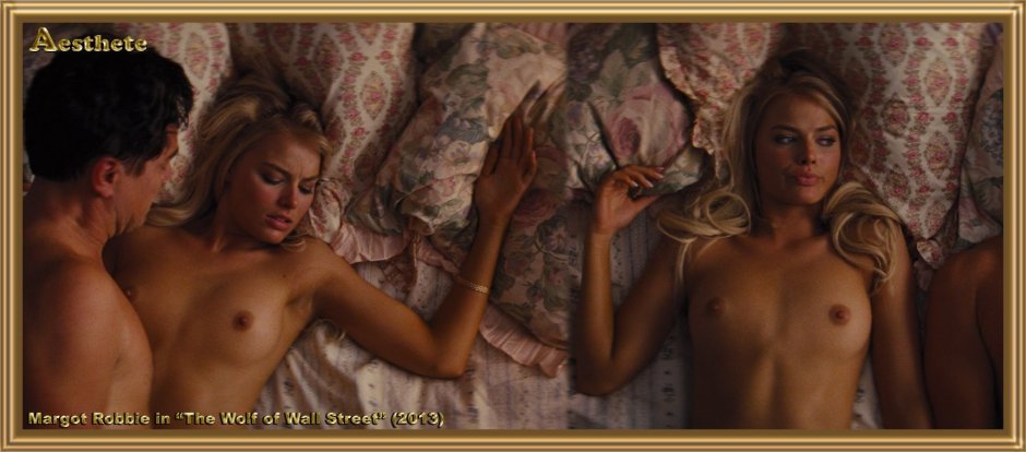 Wolf with Wall Street Scene with Margot