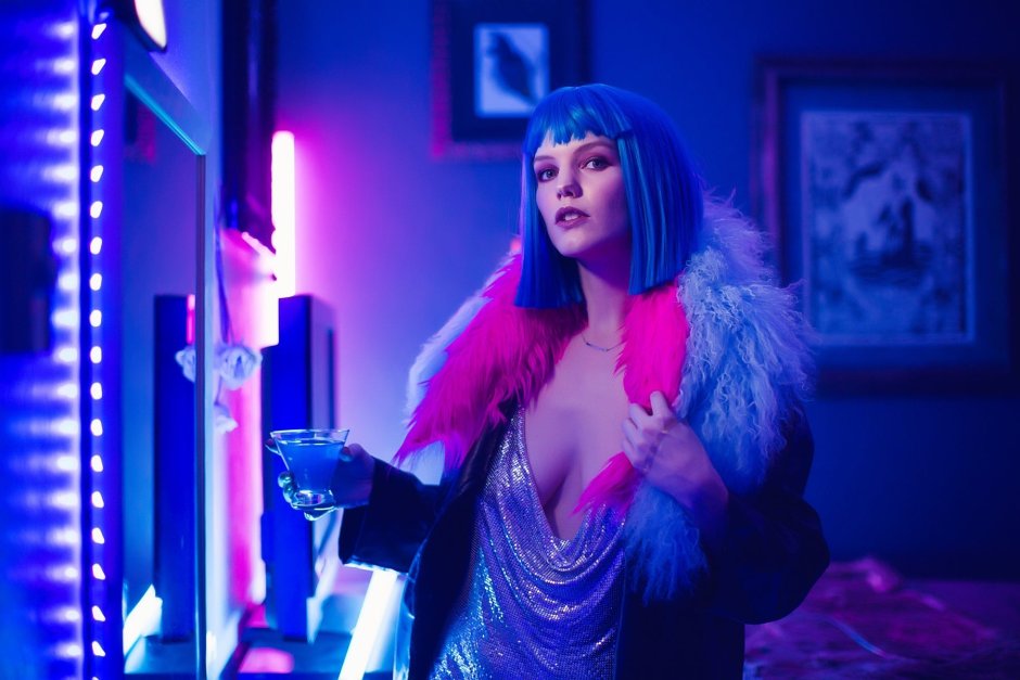 Cyberpank Evelyn Parker